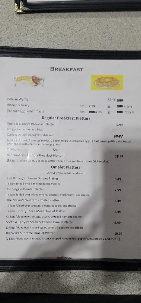 Dine 'N' Crewe Menu image 3